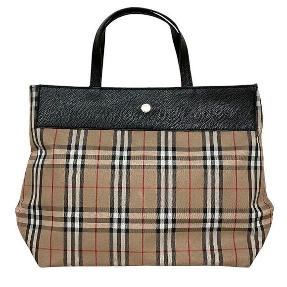 Burberry Handbags - Burberry Nova Check PVC Tote Bag